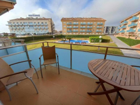 Apartamento primera linea de playa con piscina